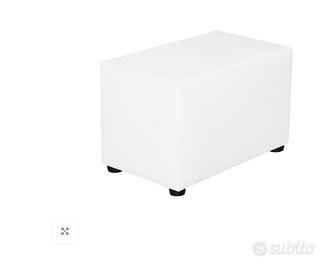 Tavolino bianco rivestitoo