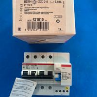 Interruttore diff. magnetotermico  c10 4P