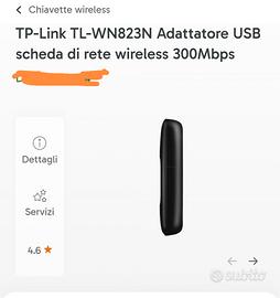 chiavetta wireless TP link 