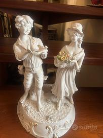 Statuetta Ungaro Capodimonte 30cm