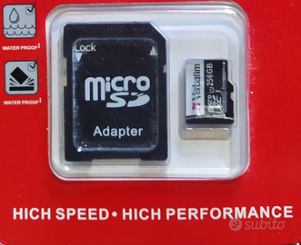 Scheda di Memoria 256gb Verbatim