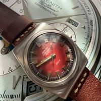 Zenith defy vintage (burgundy)