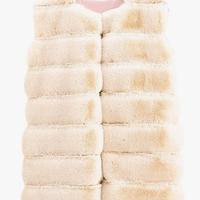 gilet in eco pelliccia 