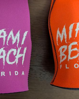 Coppia portabottiglie Miami Beach – 33 cl