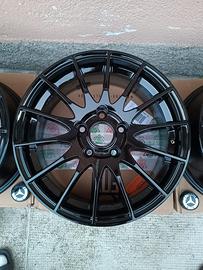 Cerchi in lega FOX FX004 16” gloss black NUOVI