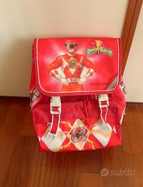 zainetto Power Rangers anni 90