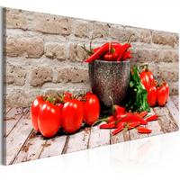Quadro arredalacasa frutta e verdura cm. 120x40