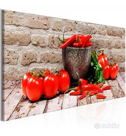 Quadro arredalacasa frutta e verdura cm. 120x40