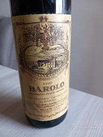 Barolo del 1964 "poderi Scanavino"