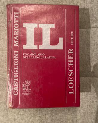 Vocabolario lingua latina Il Loesxher