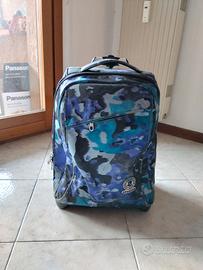 Trolley Invicta scuola blu