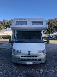 Camper laika mansardato Fiat 2500 td