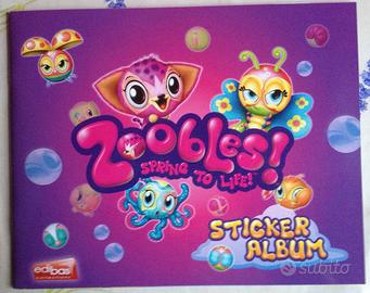 ALBUM FIGURINE ZOOBLES SPRING TO LIFE COMPLETO