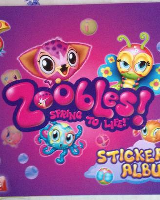 ALBUM FIGURINE ZOOBLES SPRING TO LIFE COMPLETO