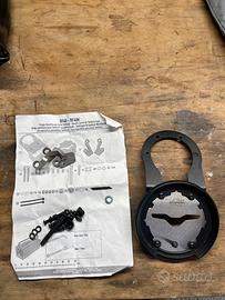 Flangia Kappa/Givi per moto Guzzi V85 TT