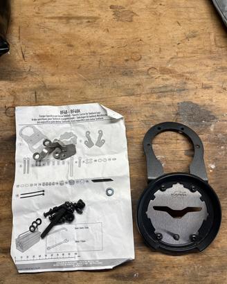 Flangia Kappa/Givi per moto Guzzi V85 TT