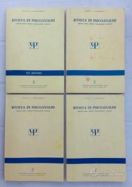 Rivista di psicoanalisi anno 1986 completo