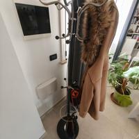 Appendiabiti nero con piano in marmo 