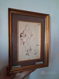 quadro Cristo 1961 di Carena