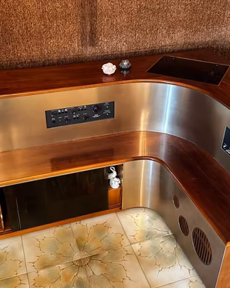 Mobile Stereo Angolare Vintage Anni '70