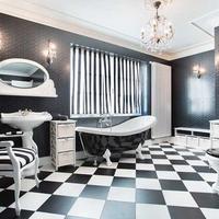 Pavimento in gres SCACCHIERA Lucida e Opaca