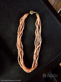 COLLANA CORALLO ROSA
