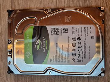 Seagate HDD 2TB sata nuovo