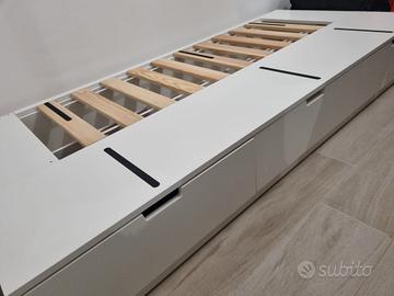 Struttura letto contenitore NORDLI IKEA