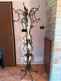 Coppia arredi in ferro battuto artigianale