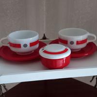 Servizio colazione,ceramiche Pareschi Laveno