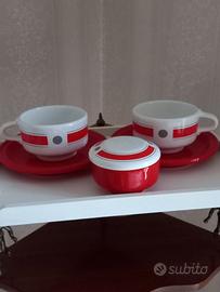 Servizio colazione,ceramiche Pareschi Laveno