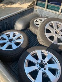 4 Cerchi da 16 Originali Mercedes per Classe C