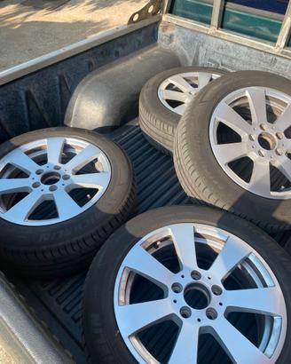 4 Cerchi da 16 Originali Mercedes per Classe C