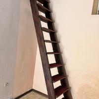scala in legno massello
