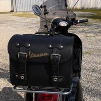 Borsa Bauletto Vespa Lambretta pelle piaggio gts p