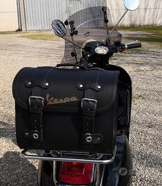 Borsa Bauletto Vespa Lambretta pelle piaggio gts p