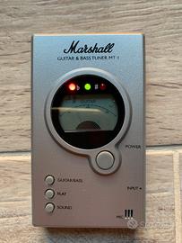 L’accordatore per chitarra e basso MT-1 Marshal
