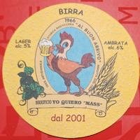 2 sottobicchieri dell'ex birrificio artigianale di