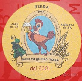 2 sottobicchieri dell'ex birrificio artigianale di