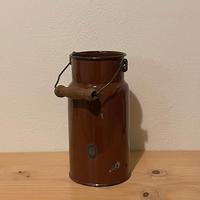 Contenitore Latte Vintage Marrone