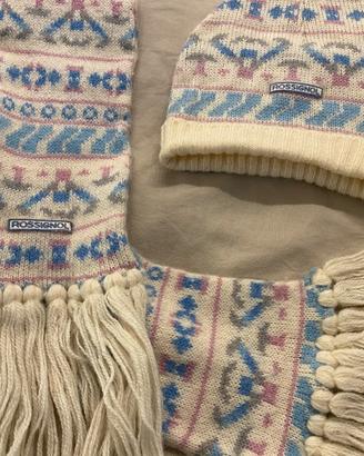 Rossignol Vintage Set Sciarpa Cappello Lana/Alpaca
