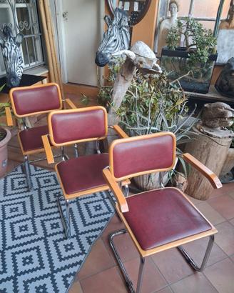 2 Sedie cesca stile Marcel Breuer