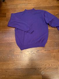 Maglione donna colore viola