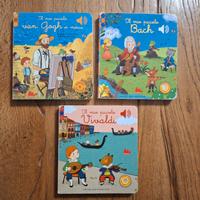 Libro sonoro Il mio piccolo Bach Vivaldi Van Gogh