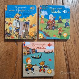 Libro sonoro Il mio piccolo Bach Vivaldi Van Gogh