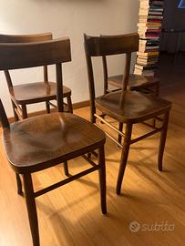 Sedie bistró vintage