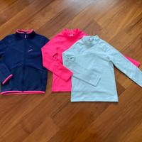 Felpa sci e maglie termiche