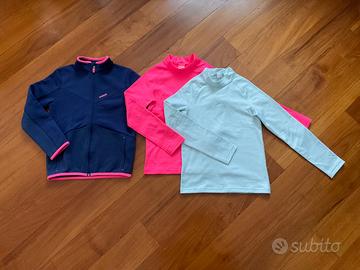Felpa sci e maglie termiche