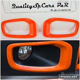 Cornice Cover Fendinebbia Jeep Renegade Arancio