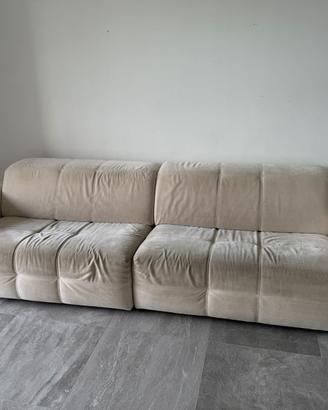 Divano lineare 3 posti XXL - elettrico